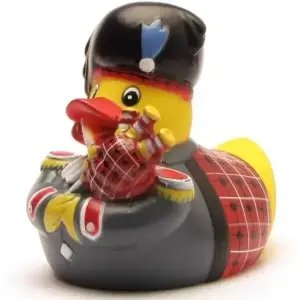 (image for) Scottish Piper Duck Black