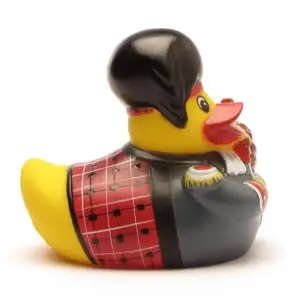 (image for) Scottish Piper Duck Black
