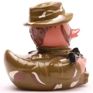 (image for) Bearded Soldier in Camo Duck