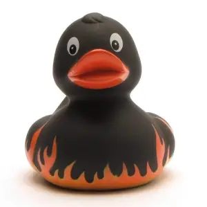 (image for) Biker Flame Duck