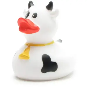 (image for) Black & White Cow Duck