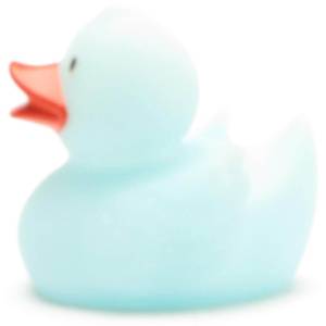 (image for) Blue Glow in the Dark Duck