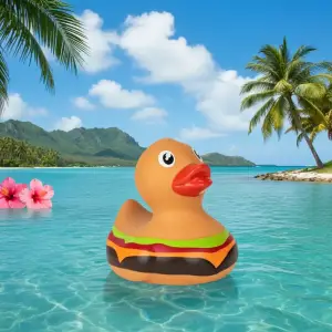 (image for) Cheeseburger Duck