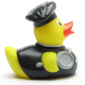 (image for) Black Uniform Chef Duck