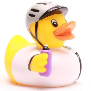 (image for) Cyclist Bicycle Rider Duck