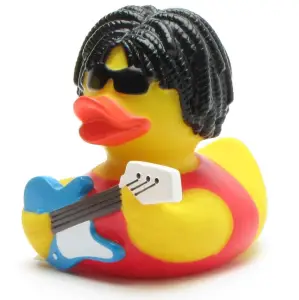 (image for) Super Star Guitar Player Duck