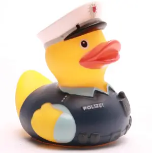 (image for) European Policeman Cop Duck