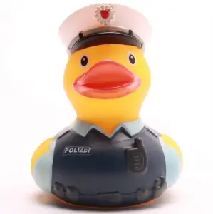 (image for) European Policeman Cop Duck