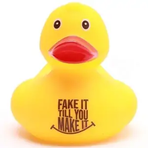 (image for) Fake It Till You Make It Duck
