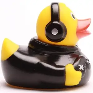 (image for) Gamer Duck Black