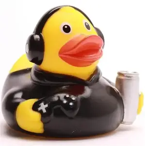(image for) Gamer Duck Black