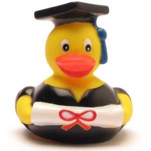 (image for) Cap and Gown Grad Graduate Duck