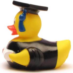 (image for) Cap and Gown Grad Graduate Duck