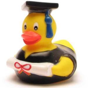 (image for) Cap and Gown Grad Graduate Duck