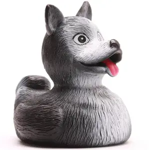 (image for) Husky Dog Duck