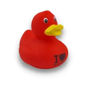 (image for) Red I Love Amsterdam Duck