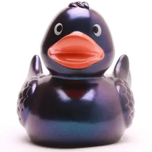 (image for) Milena Metallic Blue Duck
