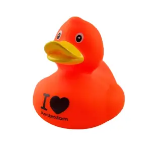 (image for) Orange I Love Amsterdam Duck