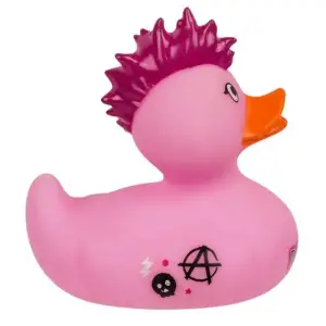 (image for) Pink Rebel Punk Rocker Mohawk Duck