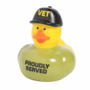(image for) Proudly Served Vet Duck