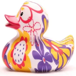 (image for) Psychedelic Floral Duck