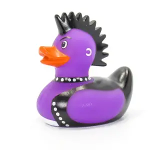 (image for) Purple Punk Rocker Mohawk Duck