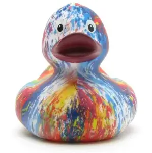 (image for) Rainbow Tie Dyed Duck