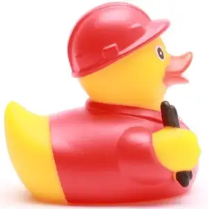 (image for) Electrician Red Duck