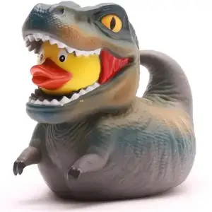 (image for) T Rex Dinosaur Costumed Duck