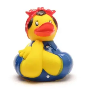 (image for) Rosie the Riveter Duck