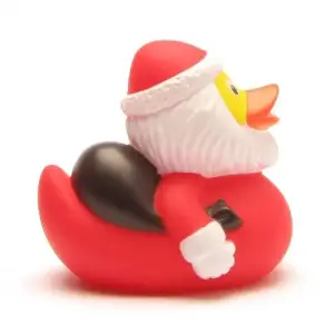 (image for) Santa Claus with Bag and Bell Duck