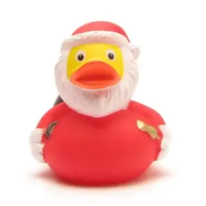 (image for) Santa Claus with Bag and Bell Duck