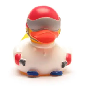 (image for) Winter Skier Skiing Ski Duck