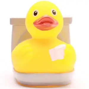 (image for) On the Potty Rubber Duck