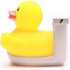 (image for) On the Potty Rubber Duck