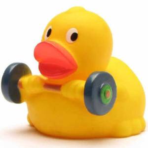 (image for) Weightlifting Weightlifter Duck