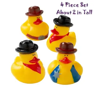(image for) Western Cowboys Sherriff Duck Set 4pc