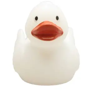 (image for) UV Color Changing White-Pink Duck