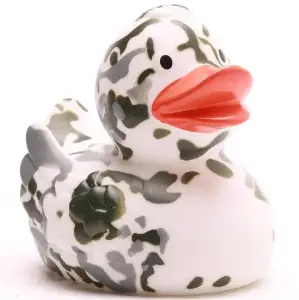 (image for) White Camo Camouflage Duck
