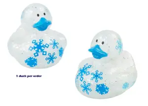 (image for) Winter Snowflake Glitter Ducks