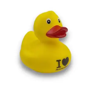 (image for) Yellow I Love Amsterdam Duck