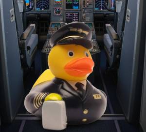 (image for) Airplane Pilot Duck