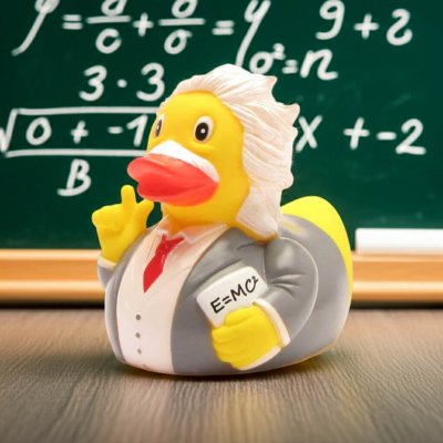 Albert Einstein Duck (image for) Albert Einstein Duck
