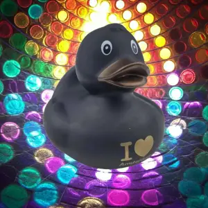 (image for) Black I Love Amsterdam Duck