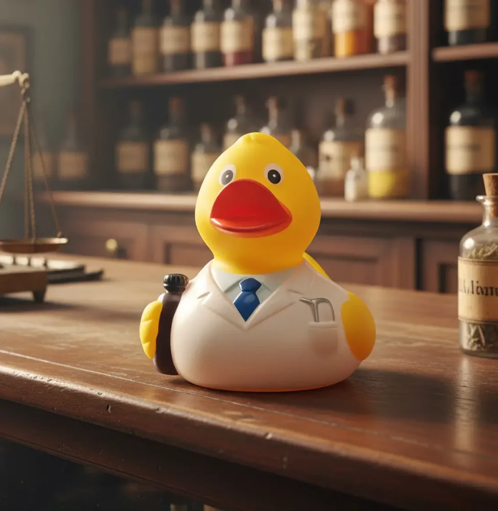 (image for) Apothecary Pharmacist Duck
