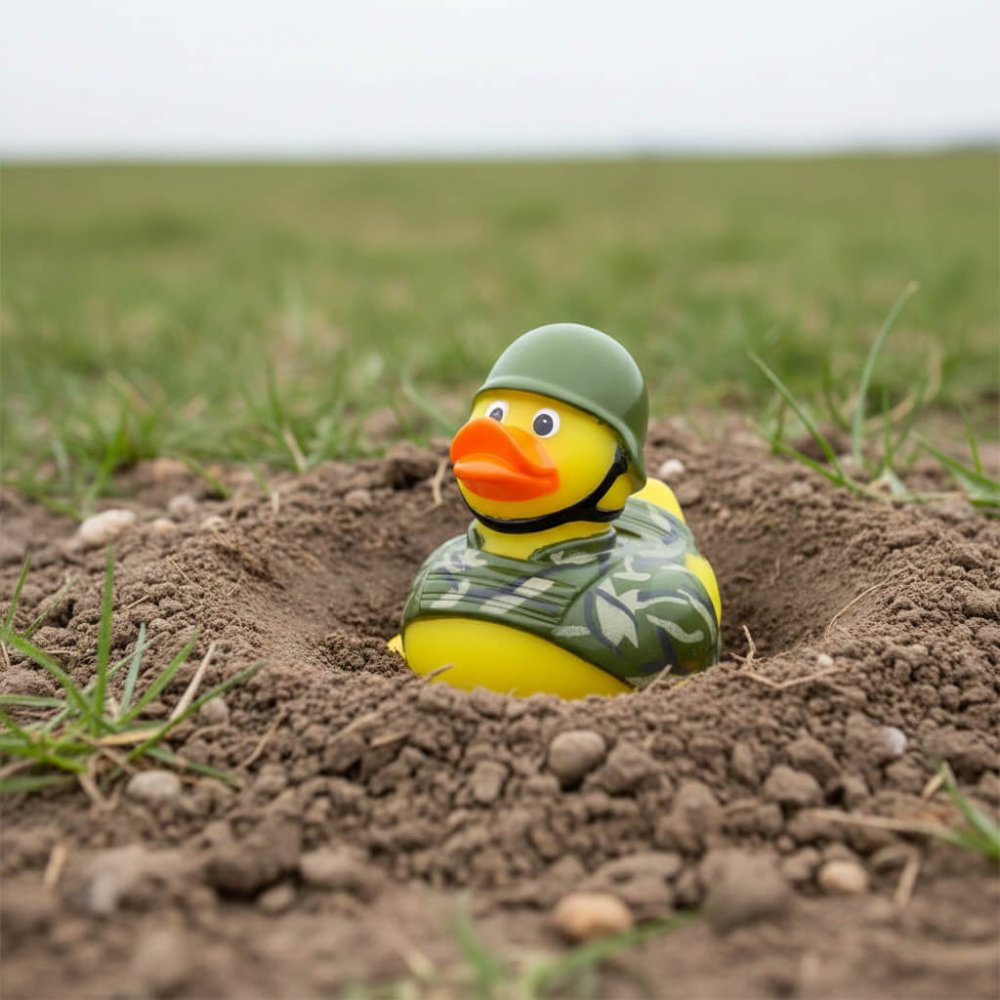 (image for) Soldier Camouflage Duck