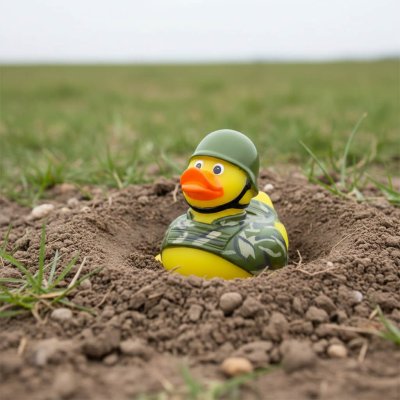 Soldier Camouflage Duck (image for) Soldier Camouflage Duck