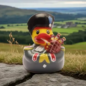 (image for) Scottish Piper Duck Black
