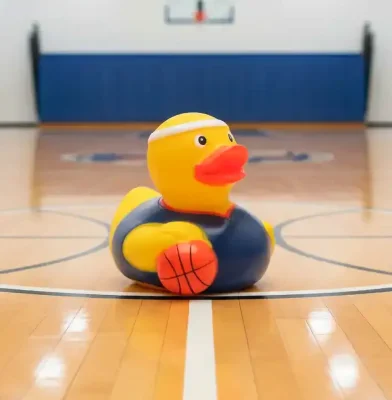 Basketball Player with Basketball Duck (image for) Basketball Player with Basketball Duck