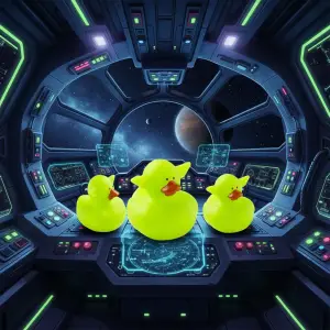 (image for) Big Ear Alien Duck